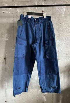 貴重 新品 OUTILウティ PANTALON BLESLE INDIGO 12 - メルカリ