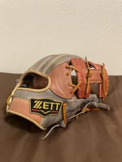 ZETT PROSTATUS 軟式内野用 グレー/赤 ZETT PROSTATUS 軟式内野用 グレー/赤 - メルカリ