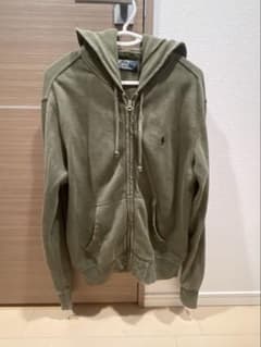 POLO RALPH LAUREN ジップアップパーカー オリーブのサムネイル