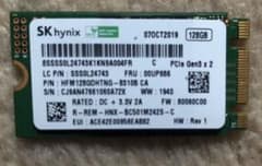 M.2 SSD 2242 PCIe NVME 128GBのサムネイル