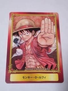 ジャンプフェアINアニメイト 2016 ONE PIECE ルフィ カードのサムネイル