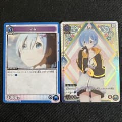 ユニオンアリーナ　リゼロ　レム　スタートデッキ　プロモ　パラレル　4枚セット ユニオンアリーナ リゼロ レム スタートデッキ ノーマル パラレル 2枚