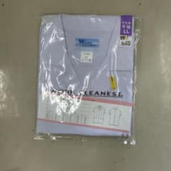 作業用 半袖白衣 LLのサムネイル