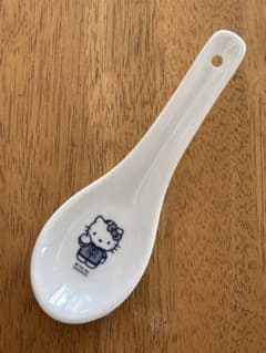 平成レトロ サンリオ ハローキティ レンゲ 陶器製 2002年製品 れんげ