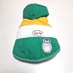犬用 フード付きベスト ペンギンワッペンのサムネイル