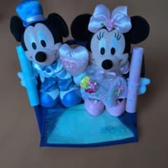 Disney 미키 & 미니 웨딩 봉제 인형 세트