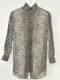 Saint Laurent Paris レオパード柄 長袖シャツF34 - メルカリ