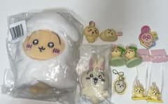 うさぎたこイカくじ ガチャガチャ なんか小さくてかわいいどーる ブランコちいかわのサムネイル