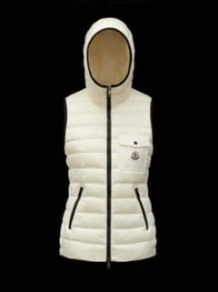 ☆*☆様 値下げしました☆MONCLER ホワイト ダウンベスト レディース