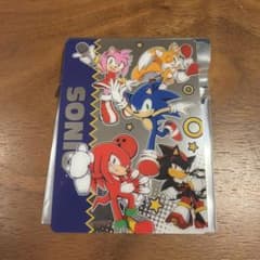ソニックザヘッジホッグ ラウンドワン フォトメタルカード 全員集合②