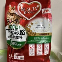 ビューティープロ フィッシュ味 ドライキャットフード 1.4kg 未開封のサムネイル
