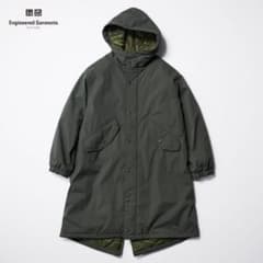 ユニクロ　エンジニアドガーメンツ　フーデットコートのサムネイル
