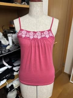 GLAM 2nd ピンク レースキャミソールのサムネイル
