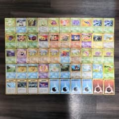 ポケモンカード 旧裏面 大量セット まとめ売り 初期 50枚セット - メルカリ