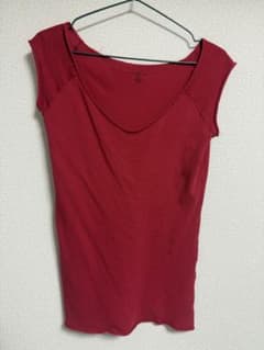 Brandy Melville レッド 半袖カットソーのサムネイル