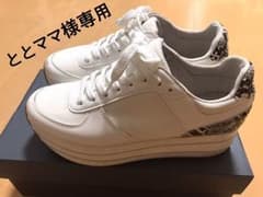 【ととママ様専用】ZARA BASIC(ザラ ベーシック)厚底スニーカーのサムネイル