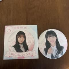 櫻坂46 原田葵 BIG缶バッジ賞 櫻坂46くじのサムネイル