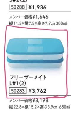 タッパーウエア　大②のサムネイル