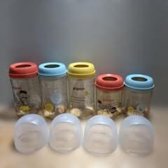 pigeon 哺乳瓶セット 160ml 3本＋240ml3本プラスチック - メルカリ