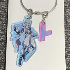 マツキヨココカラ　ジョジョコラボ　ワイヤーアクリルキーホルダー　シーザーのサムネイル
