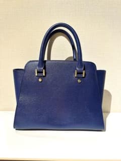 鈴*子様 【美品】TALBOTS 青色ハンドバッグ ファスナー付きポケットありのサムネイル