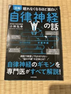 図解 眠れなくなるほど面白い自律神経の話のサムネイル