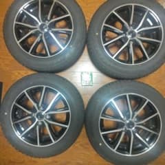 BRIDGESTONEスタッドレスタイヤKRONEホイール4本セットのサムネイル