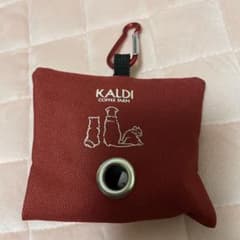 KALDI いぬの日バック2025　エチケット袋付きマナーポーチのサムネイル