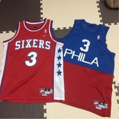 レア物 NBA アイバーソンのユニフォームセットのサムネイル