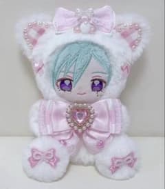 おすわり♥12.5cm♥ぬい服♥ちびぐるみ♥いつぬいネコ♥着ぐるみ ♥V17
