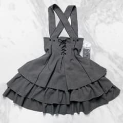 MIHO MATSUDAミホマツダ スカート・イブリー グレー ゴシック - メルカリ