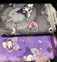 クロミ　センターラグ　黒　紫　2つセット　2帖　絨毯　180×180 カーペット m42887685957_1.jpg?1733646741