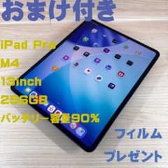 P39 iPad iPad Pro M4 13inch 256GB おまけ付き P39 iPad iPad Pro M4 13inch 256GB おまけ付き - メルカリ