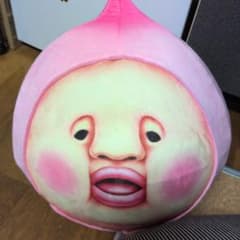 카쿠레모모지리 코비토지칸 캐릭터 페이스형 에어구루미 신품 미개봉