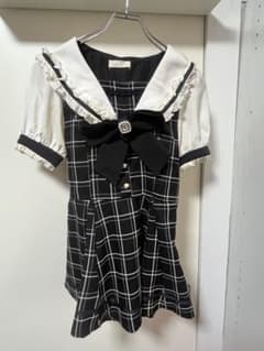LIZLISA セーラーセットアップ チェックのサムネイル
