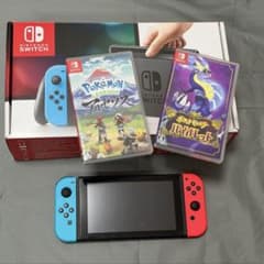 Nintendo Switch本体+ポケモンバイオレット+アルセウスセット - メルカリ