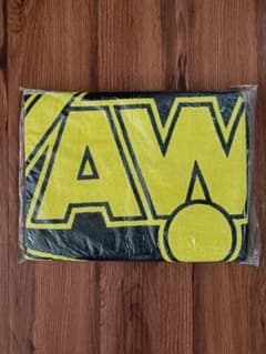 新品未開封】矢沢永吉 スペシャルビーチタオル SBT （ロゴ）黒/黄 旧