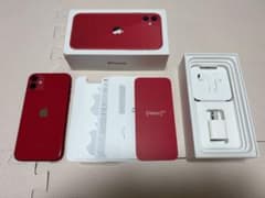 Apple iPhone 11 (PRODUCT)RED 本体　64GBのサムネイル