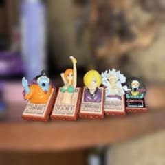 ワンピース 手配書 スタンドフィギュア 5種セットのサムネイル