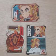 鬼滅の刃 煉獄杏寿郎 カード型シールセットのサムネイル