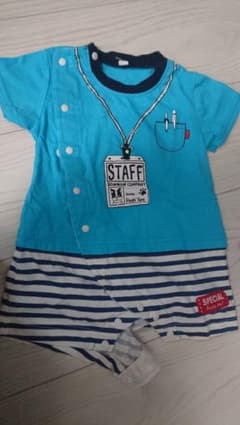 半袖ロンパース 70cmのサムネイル