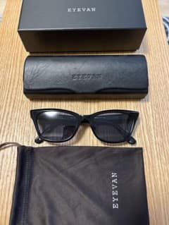 EYEVAN Havana サングラス キャットアイ ブラック 付属品あり EYEVAN Havana サングラス キャットアイ ブラック 付属品あり 【公式通販】