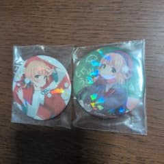 しぐれうい 缶バッジ ホログラム加工 2種セットのサムネイル