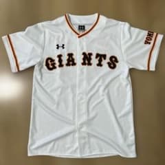 【タグ付き】　二岡智宏　読売ジャイアンツ　ビジター　ユニフォーム　サイズ2XO GIANTS 二岡智宏 背番号76 ユニフォーム アンダーアーマー Lサイズ