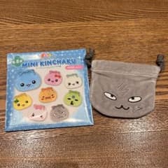 しずくちゃん ポップアップ　シークレットミニフェイス巾着　どろろんのサムネイル