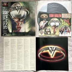【ステッカー付き】ヴァン・ヘイレン／5150　レコード VAN HALEN 『5150』1986年 LPレコード国内盤帯付/ステッカー付 - メルカリ