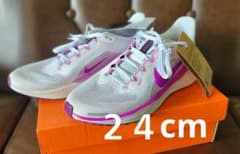 NIKE Pegasus41 ランニングシューズ ホワイト パープル　24cm NIKE Pegasus41 ランニングシューズ ホワイト パープル 24cm - メルカリ