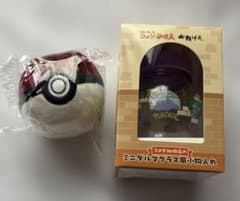 포켓몬 코메다 커피 몬스터 볼 키 체인 & 미니 다루마구라스풍 소품 넣어