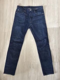 MINEDENIM スリムテーパードストレッチ5ポケットデニムパンツ 13oz 