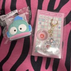 ハンギョドン シャンプーブラシ アクリルキーホルダー 2点セットタオルおまけ付きのサムネイル